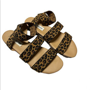 Steve Madden Effie Leopard Sandals size 7